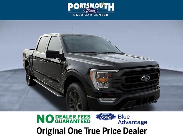 Agate Black Metallic 2023 Ford F-150 XLT SuperCrew 4WD Pickup Truck Four-Wheel Drive Automatic