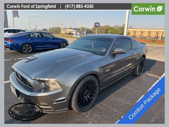 Sterling Gray Metallic 2013 Ford Mustang GT Premium Coupe RWD Coupe Rear-Wheel Drive 6-Speed Automatic