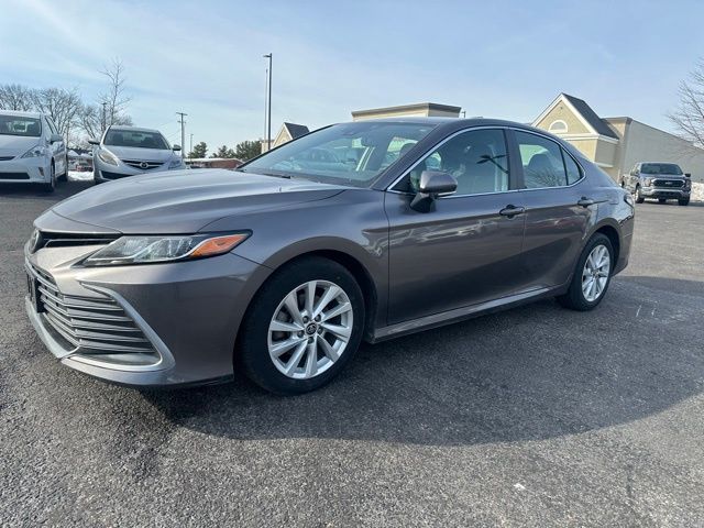 Predawn Gray Mica 2022 Toyota Camry Sedan All-Wheel Drive 8-Speed Automatic