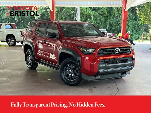 Red 2026 Toyota 4Runner SUV / Crossover Four-Wheel Drive 8-Speed Automatic