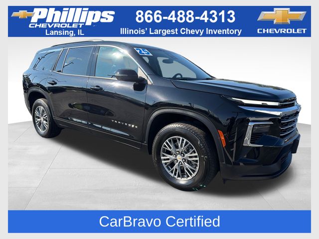 Mosaic Black Metallic 2025 Chevrolet Traverse SUV / Crossover Four-Wheel Drive 8-Speed Automatic