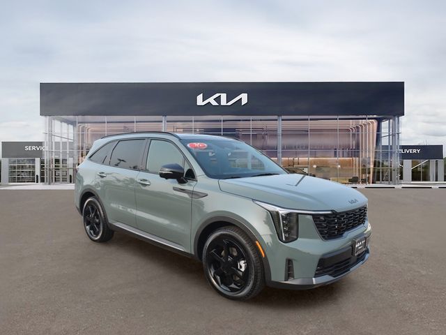 Cityscape Green 2026 Kia Sorento Hybrid SUV / Crossover All-Wheel Drive 6-Speed Automatic
