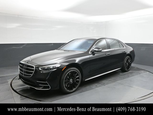 Obsidian Black Metallic 2026 Mercedes-Benz S-Class Sedan All-Wheel Drive 9-Speed Automatic