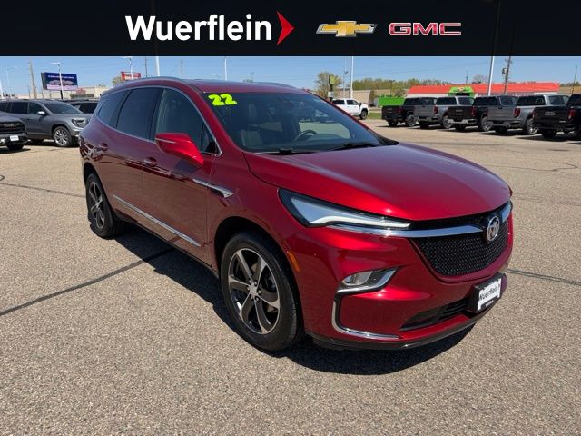 Cherry Red Tintcoat 2022 Buick Enclave SUV / Crossover Four-Wheel Drive 9-Speed Automatic