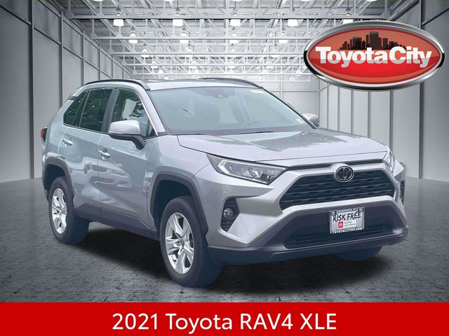 Silver Sky Metallic 2021 Toyota RAV4 SUV / Crossover All-Wheel Drive 8-Speed Automatic