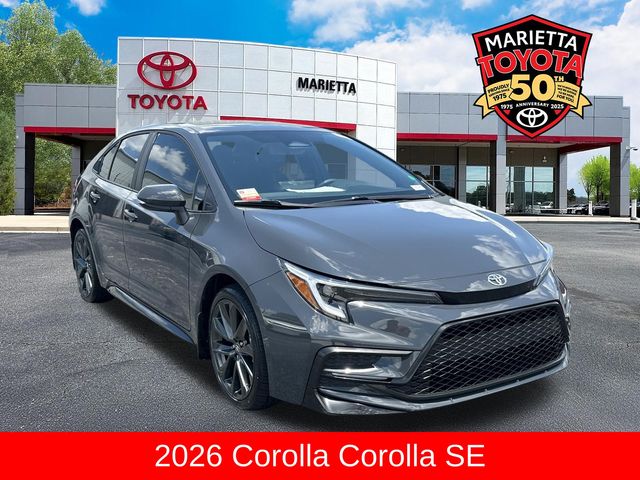 Underground 2026 Toyota Corolla Sedan Front-Wheel Drive Continuously Variable Transmission