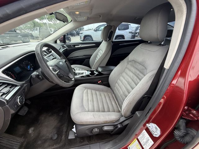 2015 Ford Fusion S Red at Durrett Motor Company