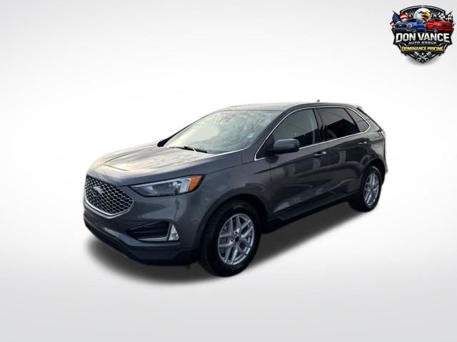 Gray Metallic 2024 Ford Edge SEL AWD SUV / Crossover All-Wheel Drive 8-Speed Automatic