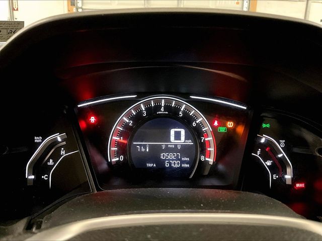 2017 Honda Civic LX Gray at Bob Ruth Ford