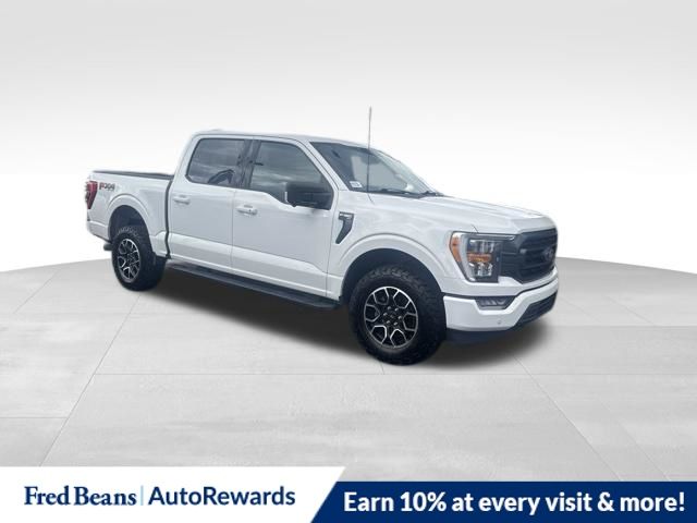 Oxford White 2021 Ford F-150 Pickup Truck Four-Wheel Drive Automatic