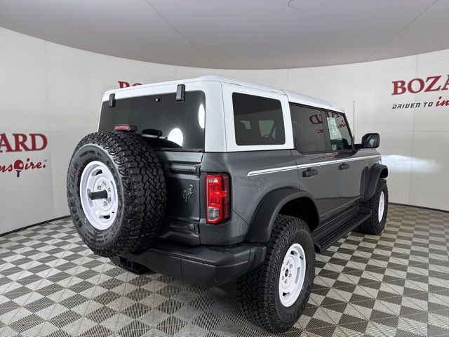 2025 Carbonized Gray Metallic Ford Bronco Heritage Edition 4X4 SUV