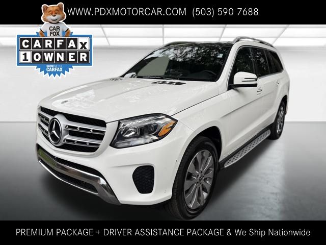Polar White 2018 Mercedes-Benz GLS 450 4MATIC SUV / Crossover All-Wheel Drive 9-Speed Automatic