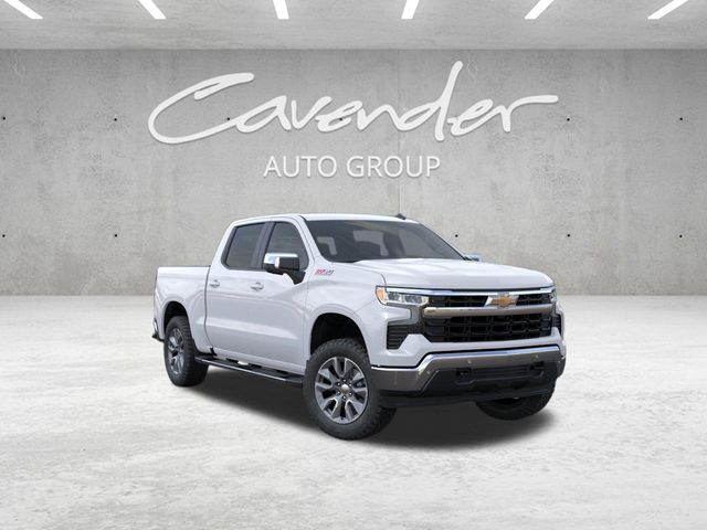 Summit White 2026 Chevrolet Silverado 1500 Pickup Truck Four-Wheel Drive Automatic