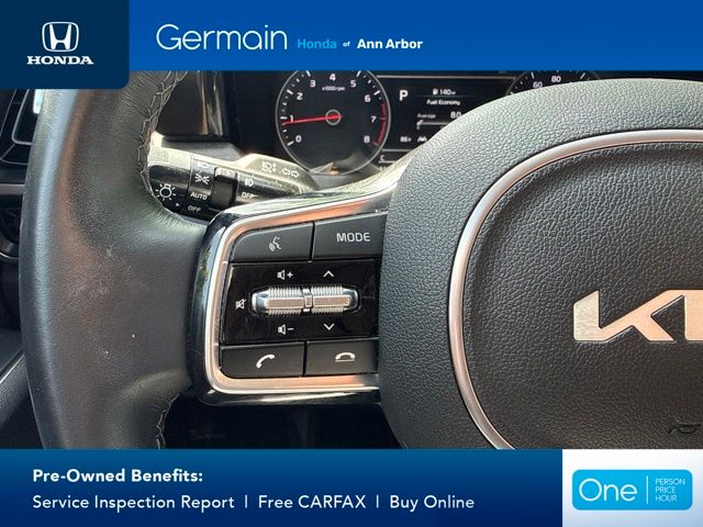 Used 2023 Wolf Gray Kia X-Line EX image 24