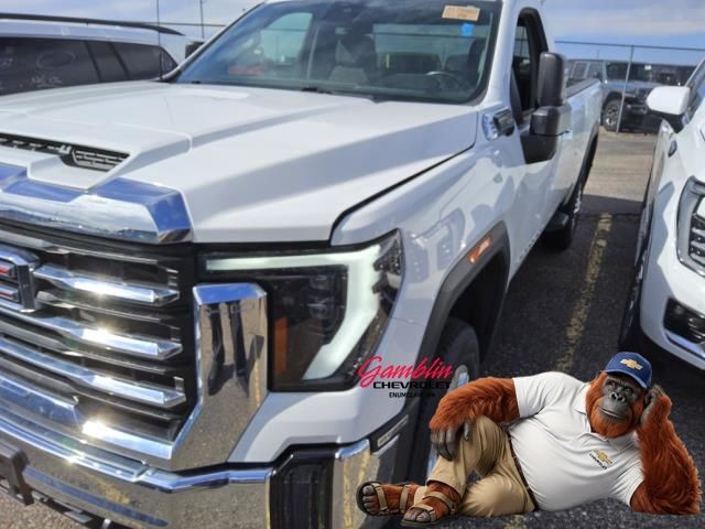 Summit White 2024 GMC Sierra 2500HD Pickup Truck Four-Wheel Drive Automatic