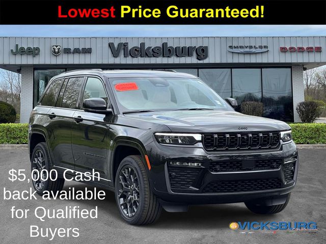 Diamond Black 2026 Jeep Grand Cherokee SUV / Crossover Four-Wheel Drive 8-Speed Automatic