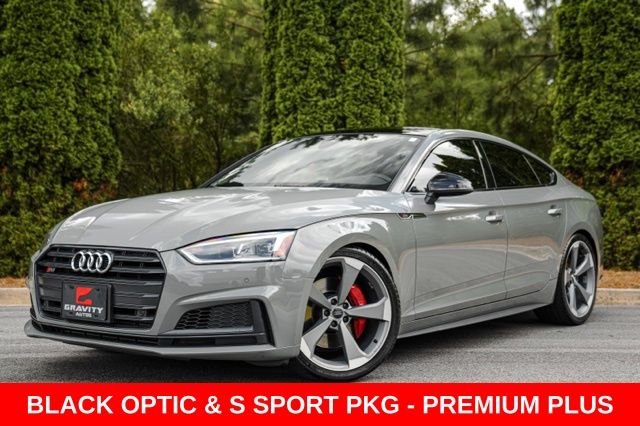 Gray 2019 Audi S5 Sportback Sedan All-Wheel Drive 8-Speed Automatic