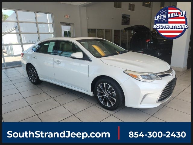 White (Blizzard Pearl) 2016 Toyota Avalon Sedan Front-Wheel Drive 6-Speed Automatic