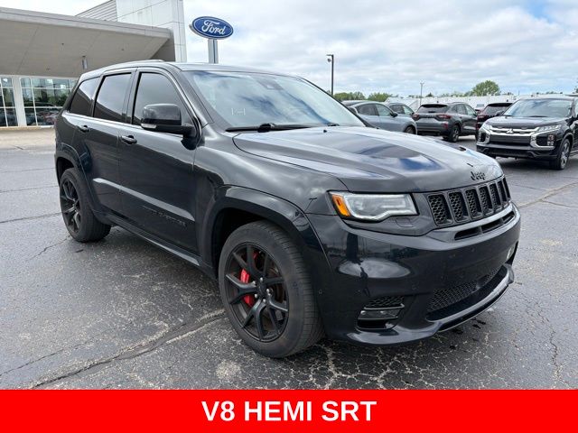 Diamond Black Crystal Pearlcoat 2018 Jeep Grand Cherokee SRT 4WD SUV / Crossover Four-Wheel Drive 8-Speed Automatic