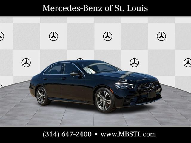 Black 2023 Mercedes-Benz E-Class E 350 4MATIC Sedan All-Wheel Drive 9-Speed Automatic