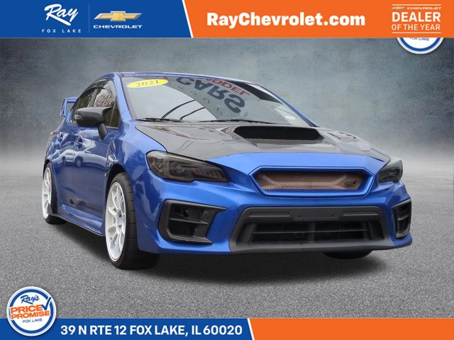 Blue Pearl 2021 Subaru WRX STI AWD Sedan All-Wheel Drive 6-Speed Manual