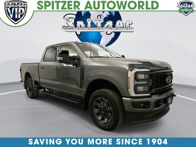 Gray Metallic 2024 Ford F-250 Super Duty Pickup Truck Four-Wheel Drive Automatic