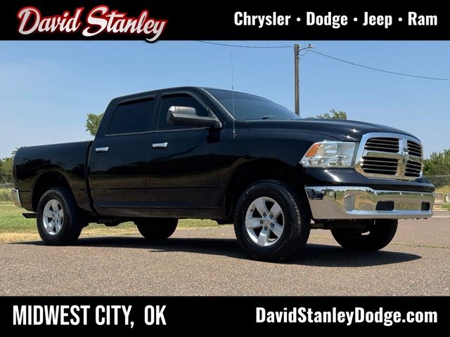 Black Clearcoat 2014 RAM 1500 Pickup Truck Four-Wheel Drive 8-Speed Automatic