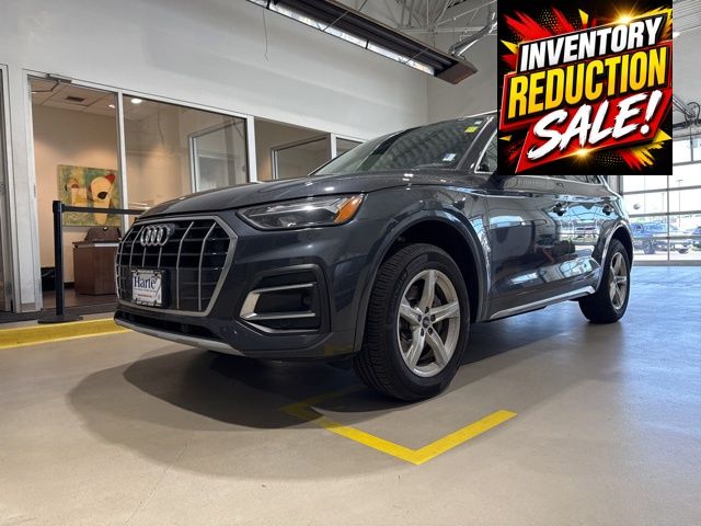 Gray Metallic 2021 Audi Q5 SUV / Crossover All-Wheel Drive 7-Speed Automatic