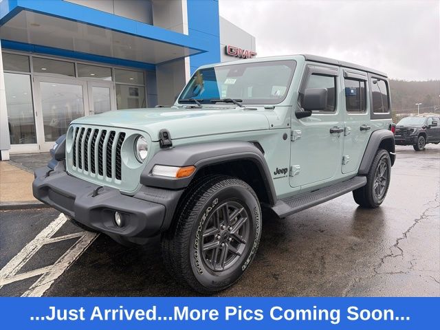 Earl Clearcoat 2024 Jeep Wrangler Sport S 4-Door 4WD SUV / Crossover Four-Wheel Drive 8-Speed Automatic