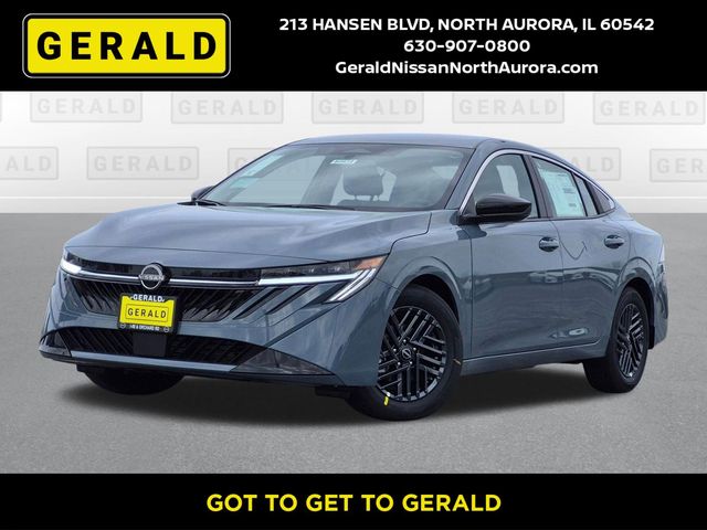 Atlantic Gray Metallic 2026 Nissan Sentra SV FWD Sedan Front-Wheel Drive Continuously Variable Transmission