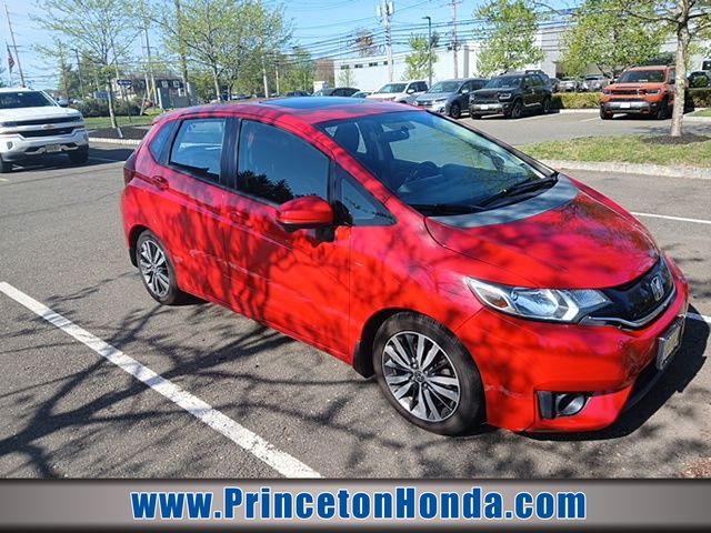 Milano Red 2015 Honda Fit Hatchback Continuously Variable Transmission