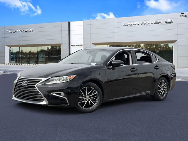 Black (Obsidian) 2016 Lexus ES 350 FWD Sedan Front-Wheel Drive 6-Speed Automatic