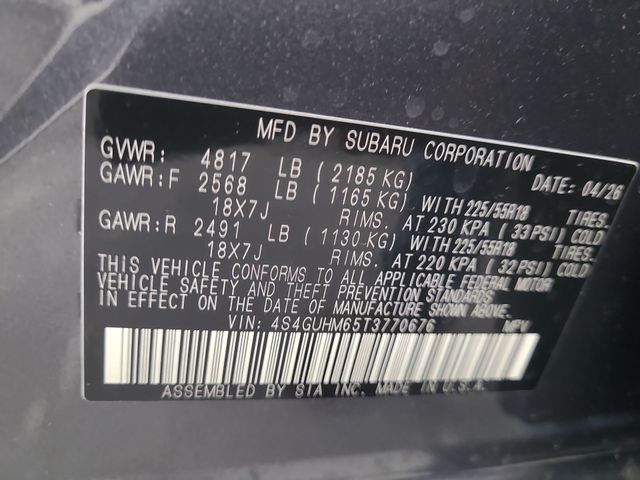 2026 – Subaru – Crosstrek
