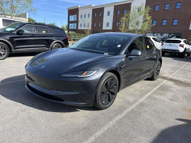 Stealth Gray 2025 Tesla Model 3 Long Range RWD Sedan Rear-Wheel Drive 1-Speed Automatic
