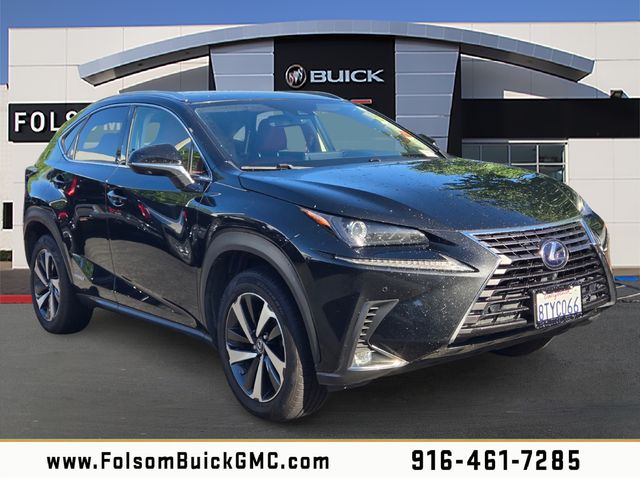 Black 2021 Lexus NX Hybrid 300h AWD SUV / Crossover All-Wheel Drive Continuously Variable Transmission