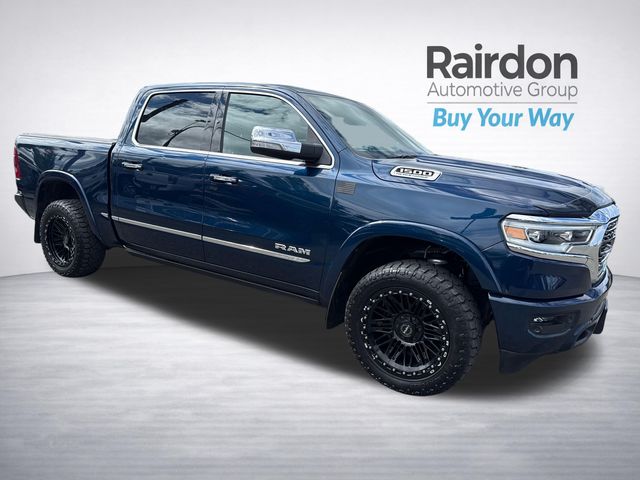 Patriot Blue Pearlcoat 2021 RAM 1500 Pickup Truck Four-Wheel Drive 8-Speed Automatic