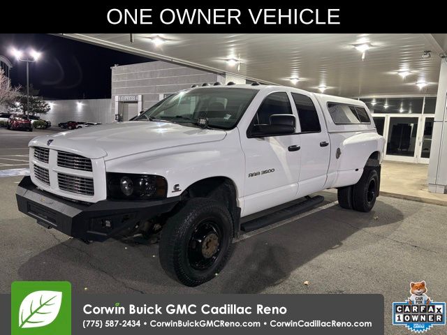 2003 Dodge RAM 3500 ST Quad Cab LB DRW 4WD