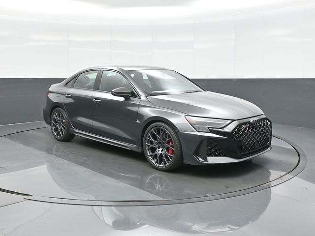 Gray 2026 Audi RS 3 2.5T quattro Sedan All-Wheel Drive 7-Speed Automatic