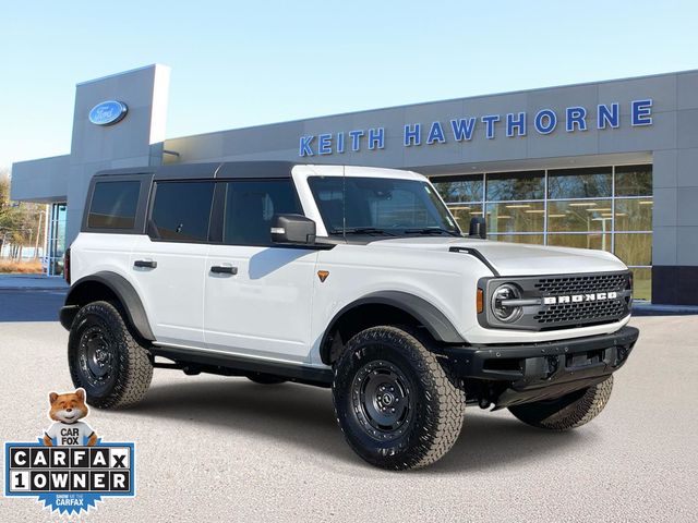 Oxford White 2025 Ford Bronco Badlands 4-Door 4WD SUV / Crossover Four-Wheel Drive Automatic