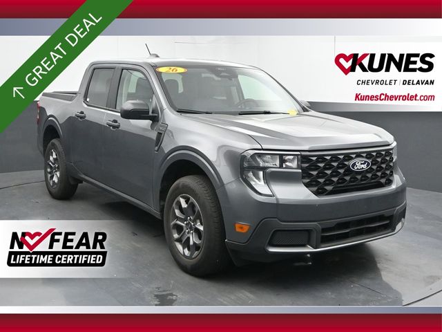 Gray Metallic 2026 Ford Maverick Pickup Truck All-Wheel Drive Continuously Variable Transmission