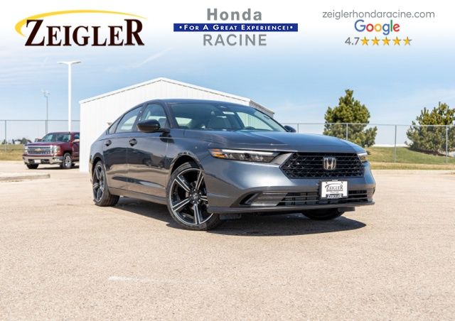Meteorite Gray Metallic 2025 Honda Accord Sedan Front-Wheel Drive Continuously Variable Transmission