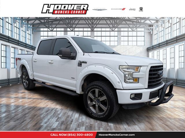 Oxford White 2016 Ford F-150 XLT SuperCrew 4WD Pickup Truck Four-Wheel Drive 6-Speed Automatic
