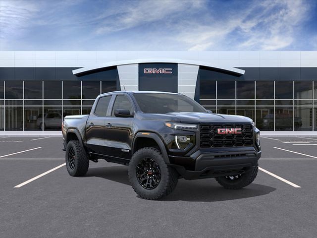 Onyx Black 2026 GMC Canyon Elevation Crew Cab 4WD Pickup Truck Four-Wheel Drive 8-Speed Automatic