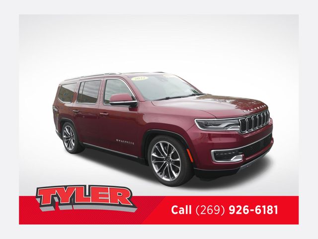 Velvet Red Pearlcoat 2022 Jeep Wagoneer SUV / Crossover Four-Wheel Drive 8-Speed Automatic