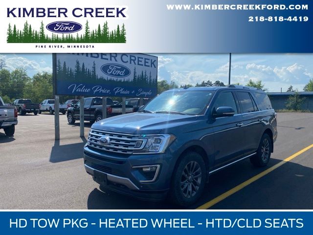 Blue Metallic 2019 Ford Expedition SUV / Crossover Four-Wheel Drive Automatic