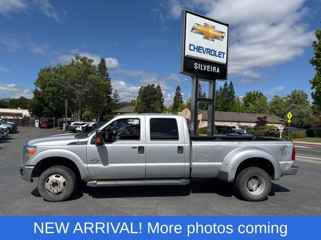 Ingot Silver 2015 Ford F-350 Super Duty XLT Crew Cab LB DRW 4WD Pickup Truck Four-Wheel Drive 6-Speed Automatic