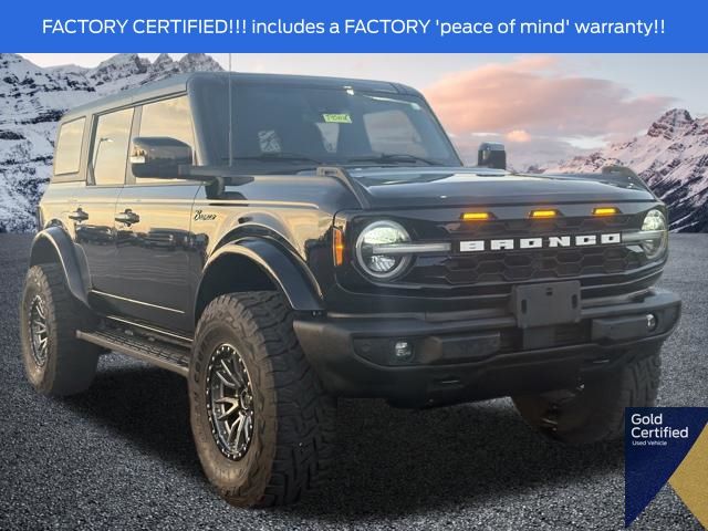 Shadow Black 2021 Ford Bronco SUV / Crossover Four-Wheel Drive Automatic