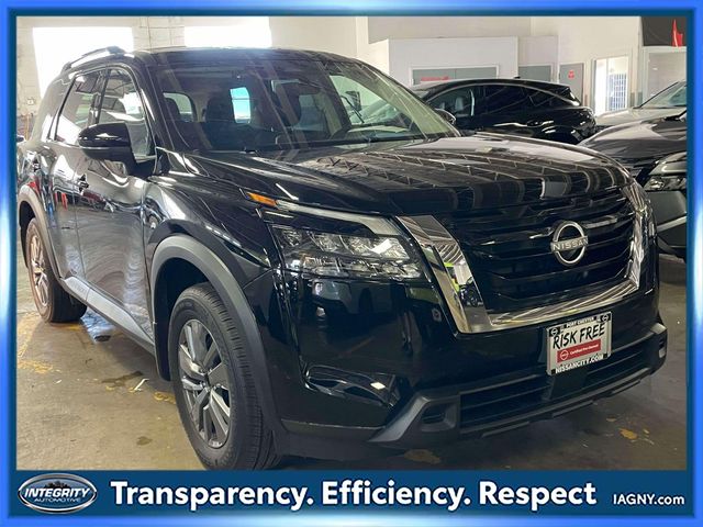 Super Black 2024 Nissan Pathfinder SV 4WD SUV / Crossover All-Wheel Drive 9-Speed Automatic