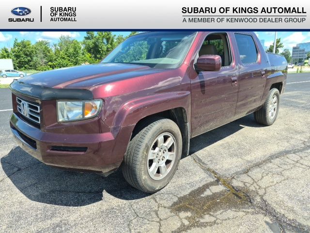 Dark Cherry Pearl 2008 Honda Ridgeline Pickup Truck Four-Wheel Drive 5-Speed Automatic
