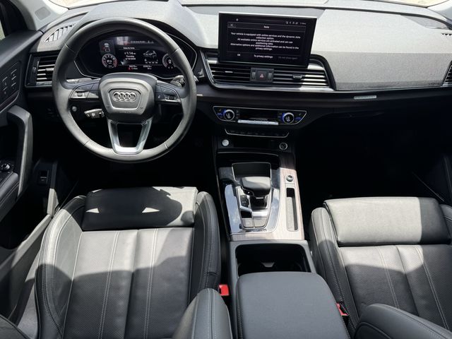 2023 Audi Q5 45 S line Prestige White at Genesis of Spring